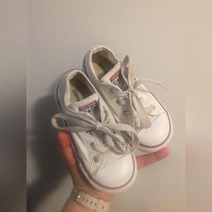 Toddler White Converse (9T)